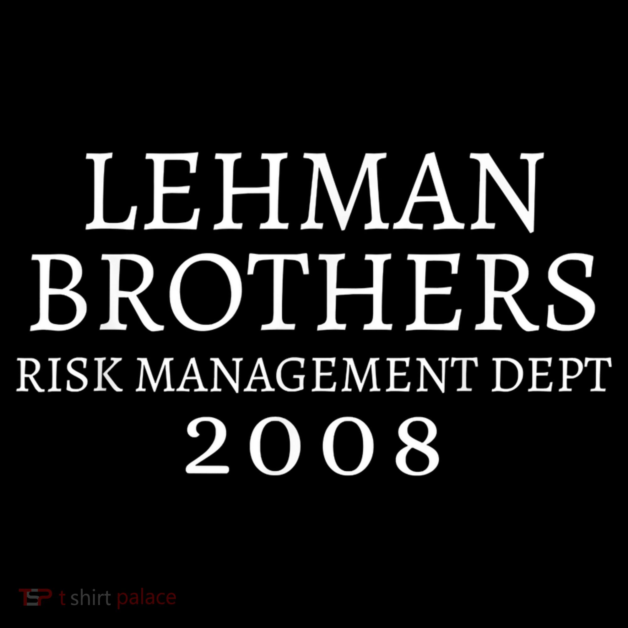 Lehman Brothers Risk Management Dept 2008 Meme Toddler Hoodie