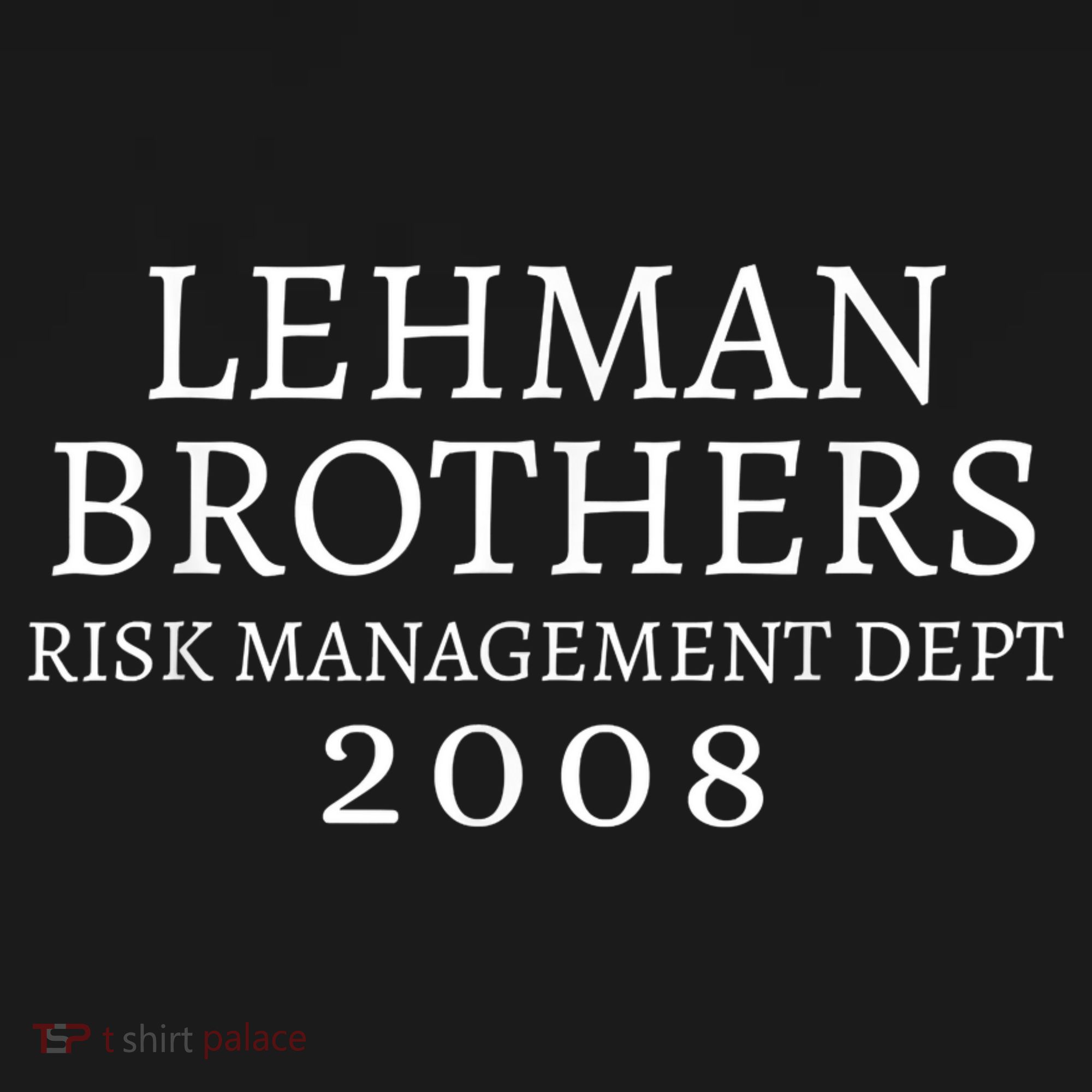 Lehman Brothers Risk Management Dept 2008 Meme Kids Sweatshirt