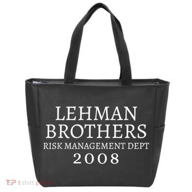 Lehman Brothers Risk Management Dept 2008 Meme Tote Bag