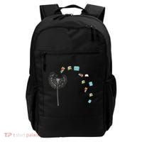 Library Books Reading Lover Gift Dandelion Book Reading Gift Backpack thumb 0