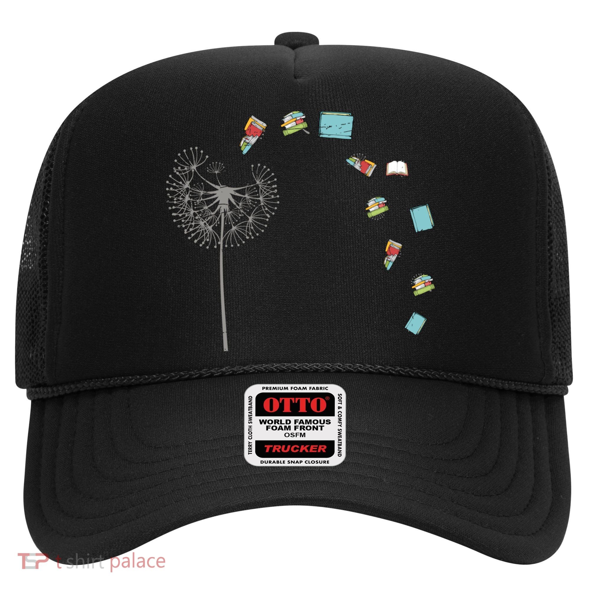 Library Books Reading Lover Gift Dandelion Book Reading Gift Hat