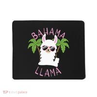 Llama Bahamas Souvenir Travel Vacation Bahamian Flag Nassau Mousepad thumb 0