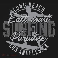 Long Beach Surfing T-Shirt thumb 7