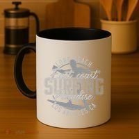 Long Beach Surfing Coffee Mug thumb 4