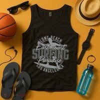 Long Beach Surfing Tank Top thumb 4
