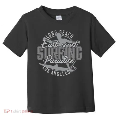 Long Beach Surfing Toddler T-Shirt