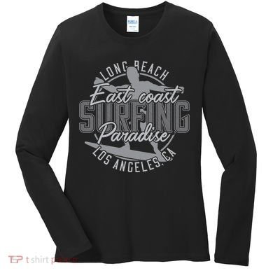 Long Beach Surfing Women's Long Sleeve Shirt