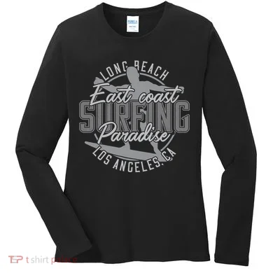 Long Beach Surfing Women's Long Sleeve Shirt