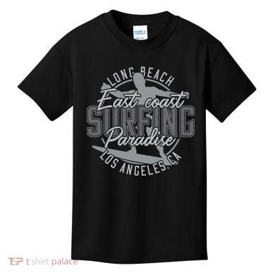 Long Beach Surfing Kids T-Shirt