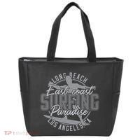 Long Beach Surfing Tote Bag thumb 0