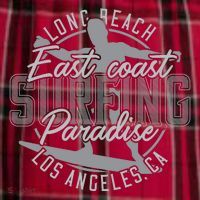 Long Beach Surfing Women's Flannel Plaid Pajama Pants thumb 2