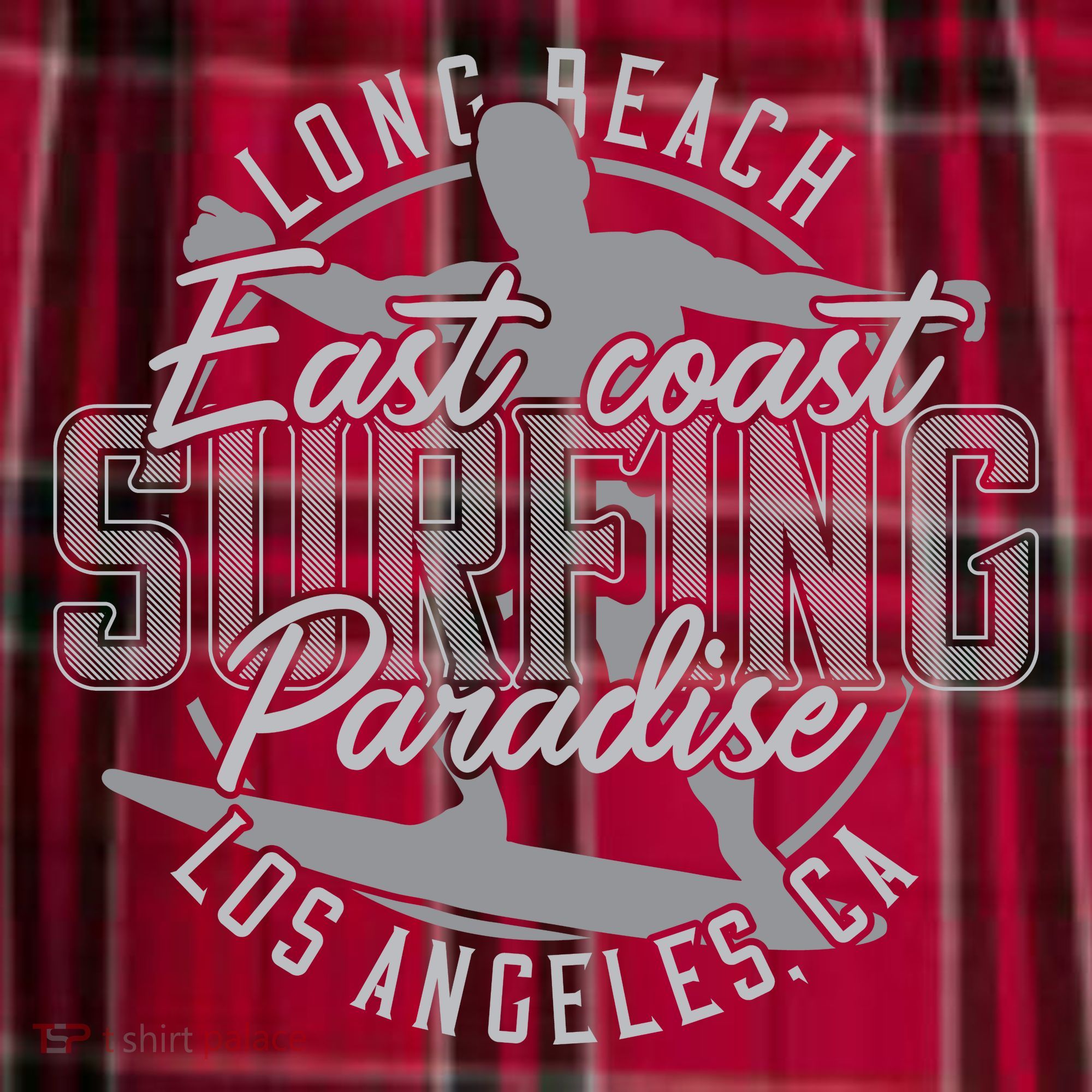 Long Beach Surfing Women's Flannel Plaid Pajama Pants