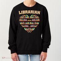 Librarian Books School Librarian Gift Women's Sweatshirt thumb 0