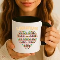 Librarian Books School Librarian Gift Coffee Mug thumb 3