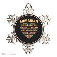 Librarian Books School Librarian Gift Ornament thumb 0