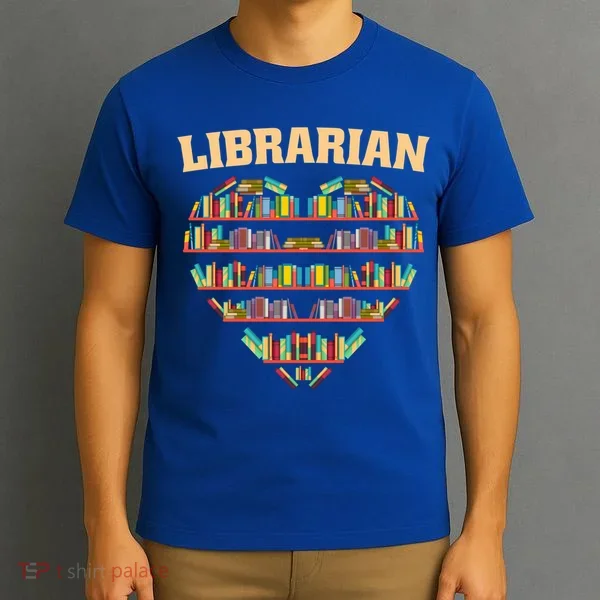 Librarian Books School Librarian Gift T-Shirt