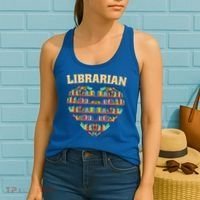 Librarian Books School Librarian Gift Women's Tank Top thumb 2