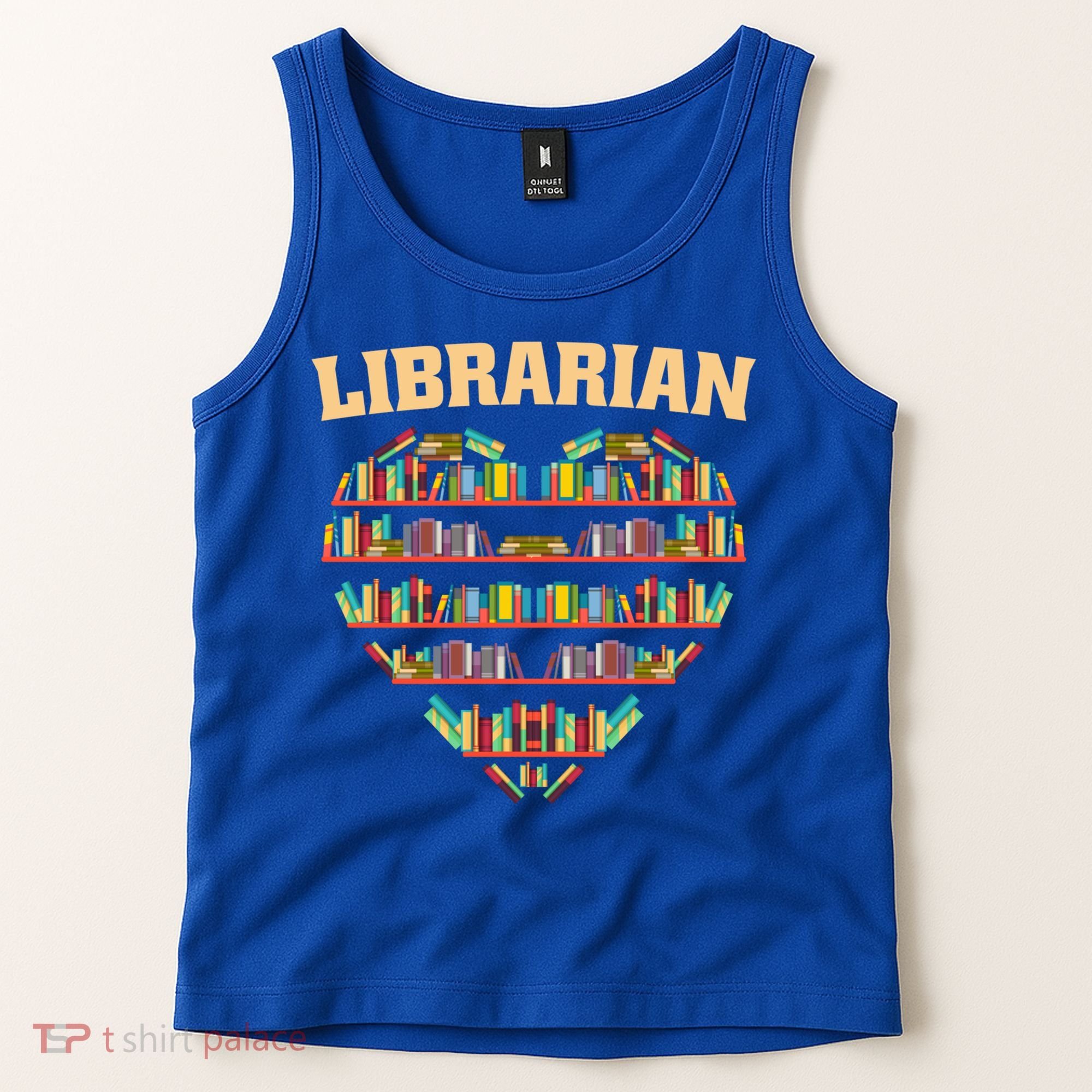 Librarian Books School Librarian Gift Tank Top