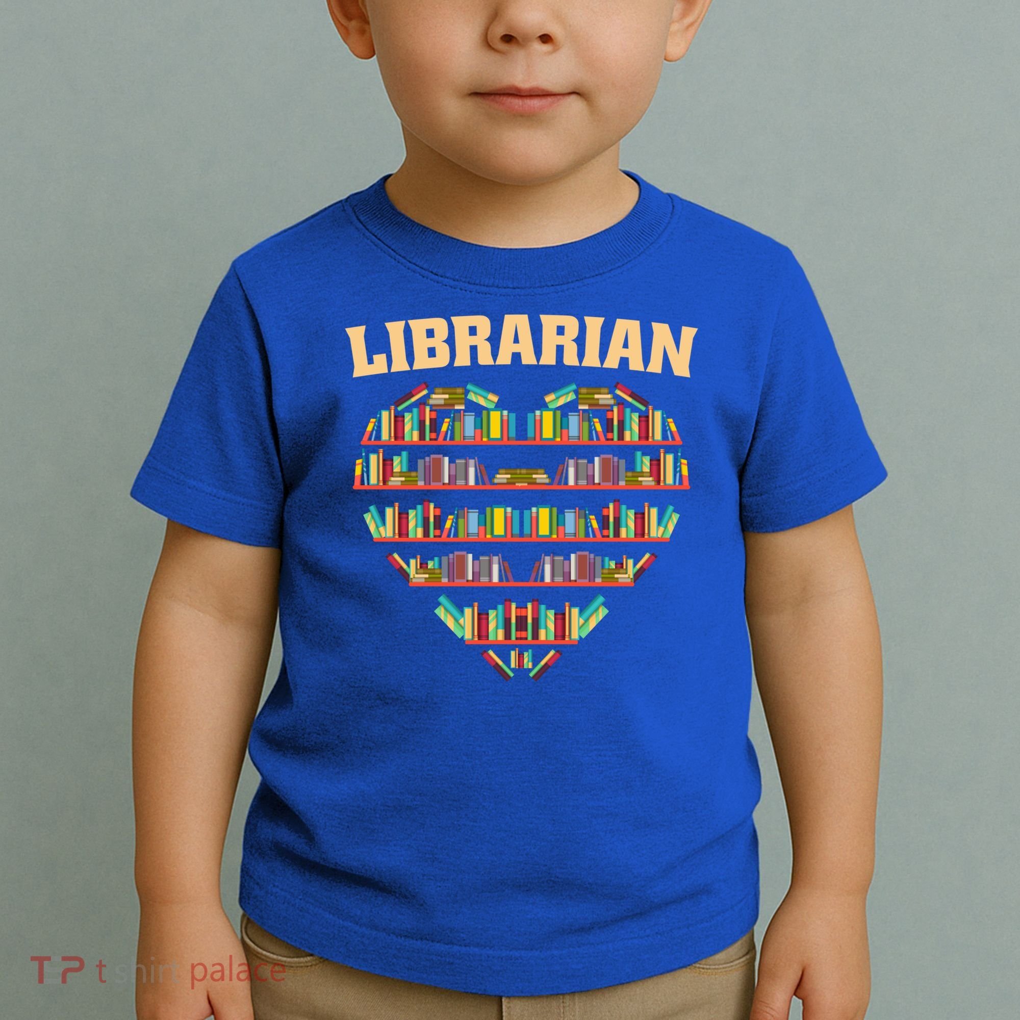 Librarian Books School Librarian Gift Toddler T-Shirt