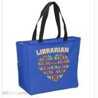 Librarian Books School Librarian Gift Tote Bag thumb 2
