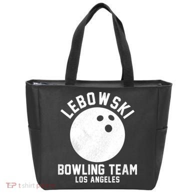 Lebowski Bowling Team Los Angeles Tote Bag