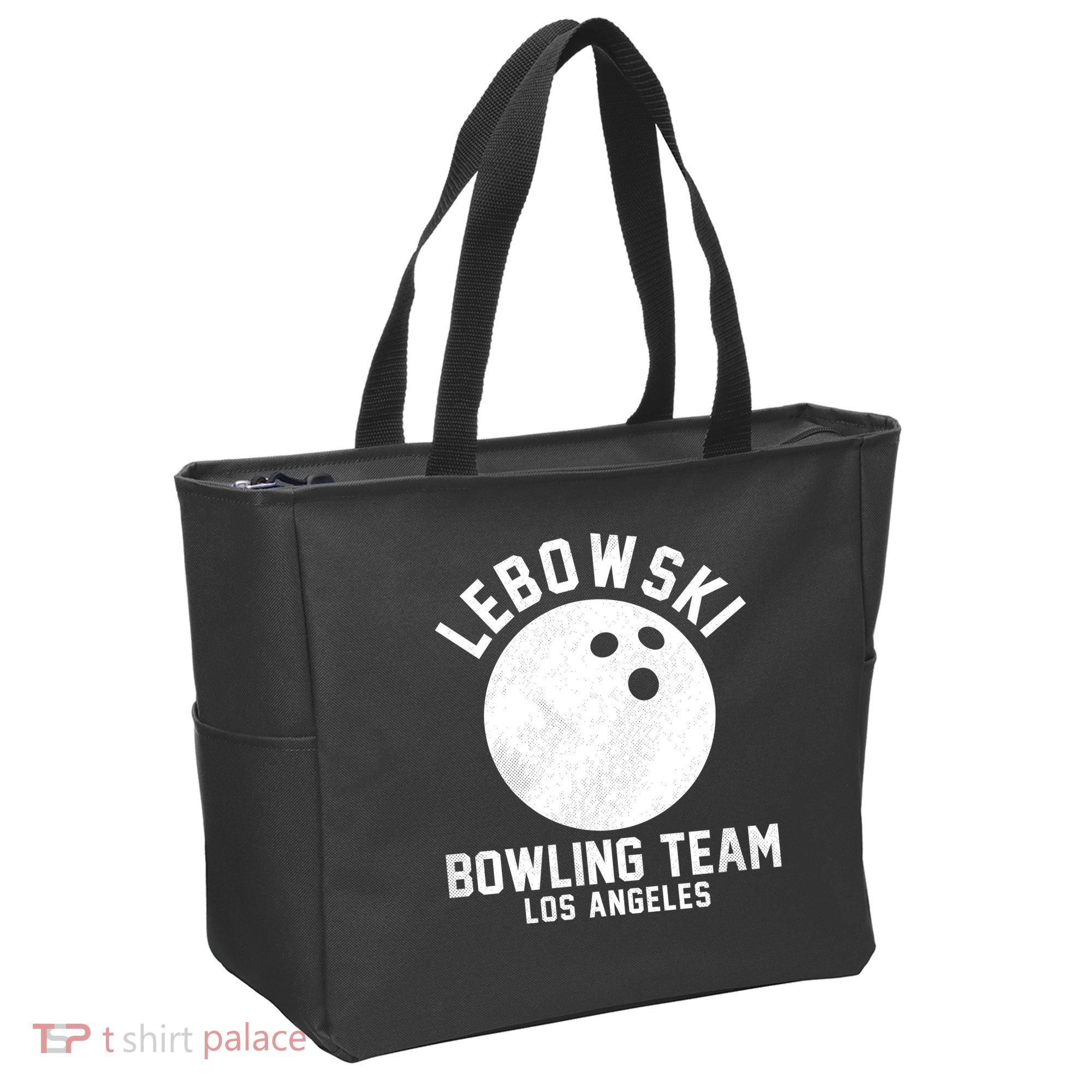Lebowski Bowling Team Los Angeles Tote Bag