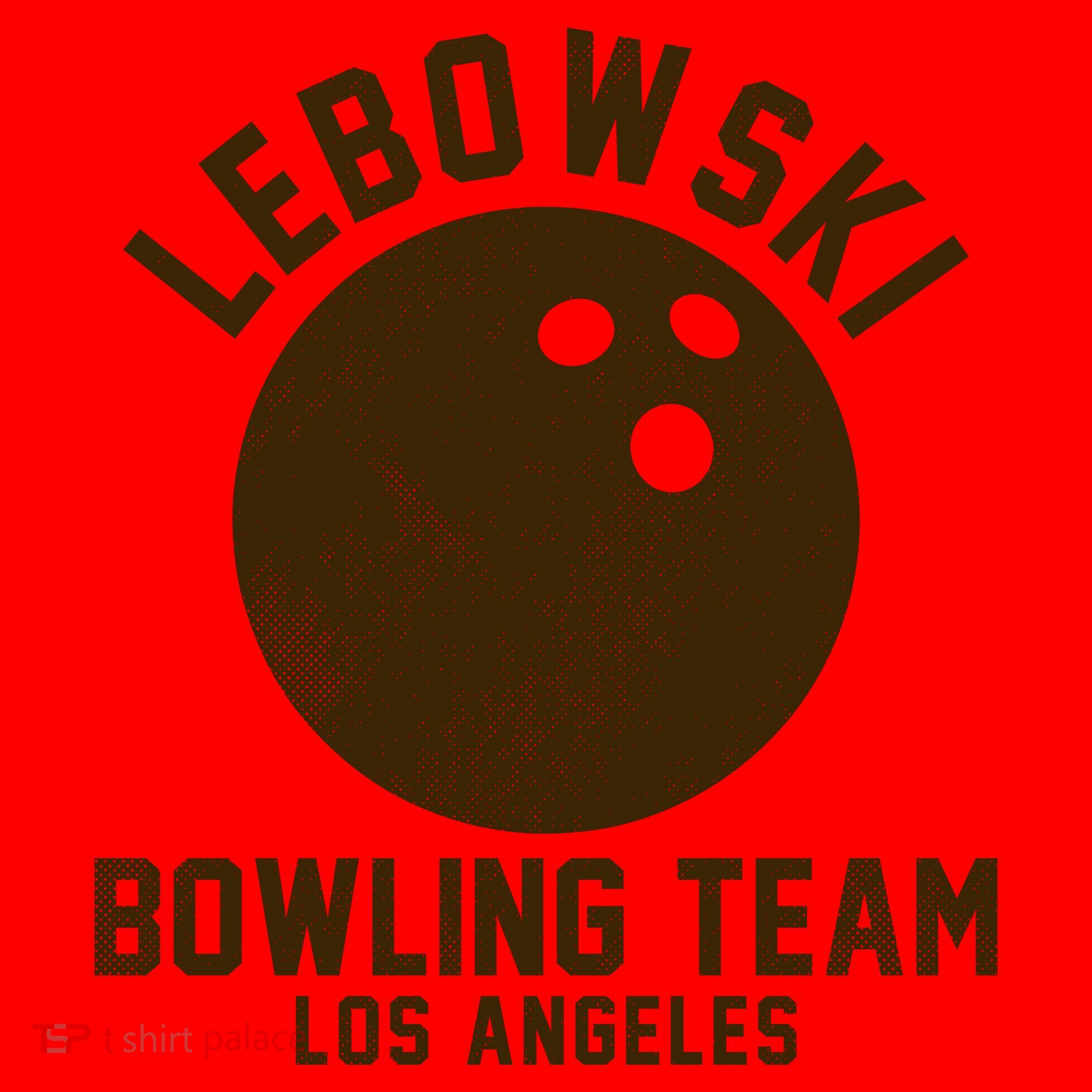 Lebowski Bowling Team Los Angeles Santa Hat