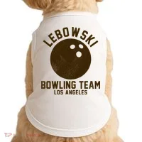Lebowski Bowling Team Los Angeles Doggie Tank thumb 0