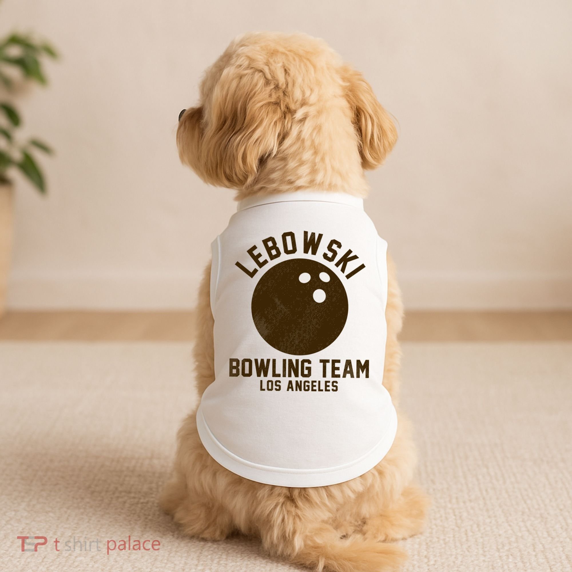 Lebowski Bowling Team Los Angeles Doggie Tank