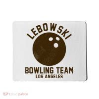 Lebowski Bowling Team Los Angeles Mousepad thumb 0
