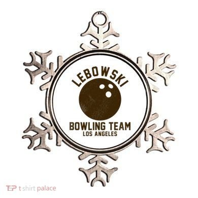 Lebowski Bowling Team Los Angeles Ornament