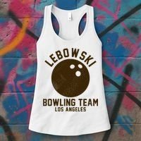 Lebowski Bowling Team Los Angeles Women's Tank Top thumb 3