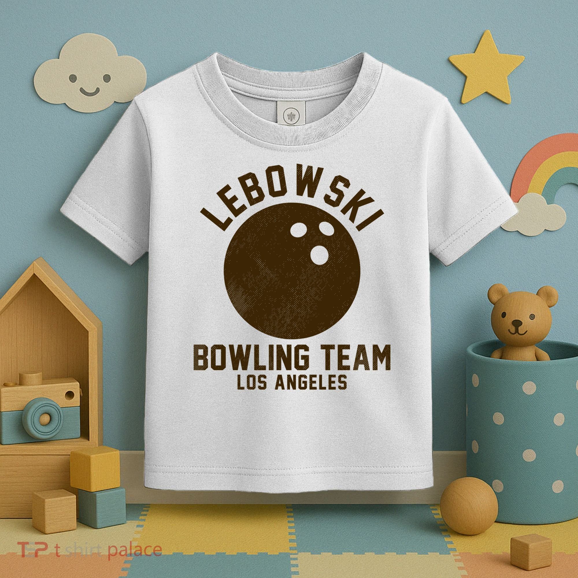 Lebowski Bowling Team Los Angeles Toddler T-Shirt