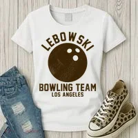 Lebowski Bowling Team Los Angeles Women's T-Shirt thumb 3