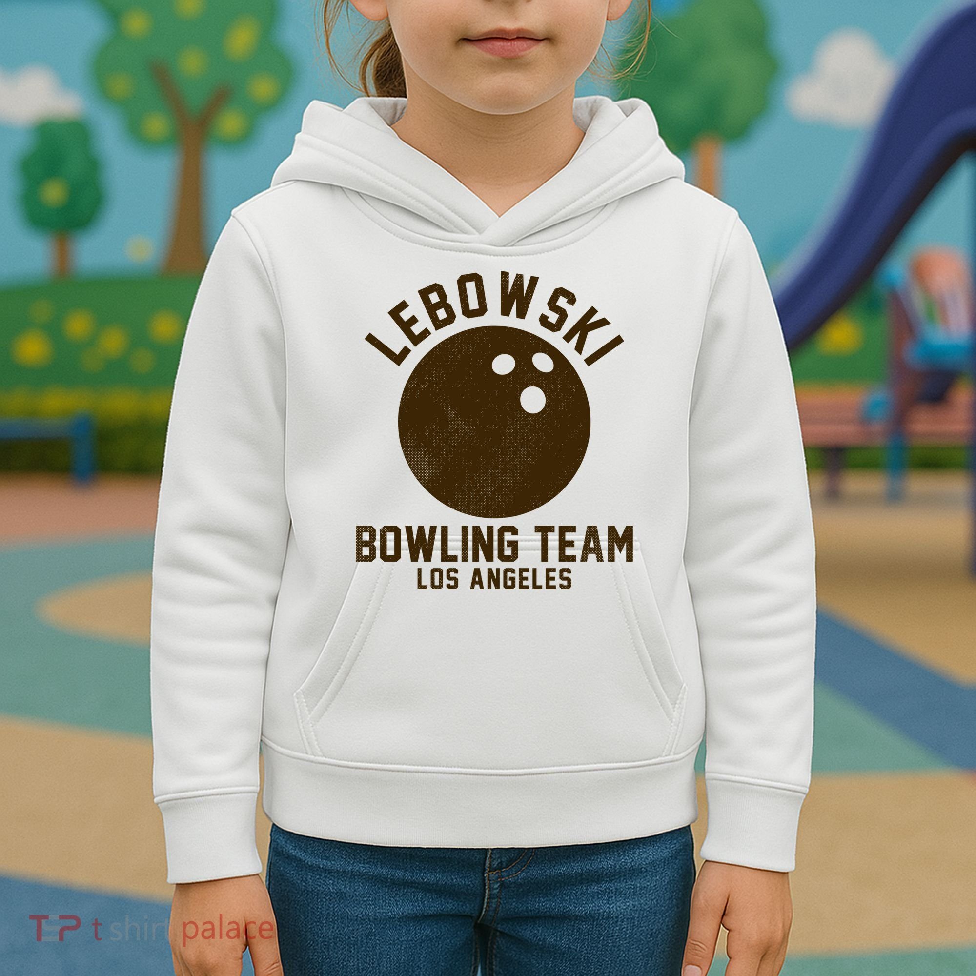 Lebowski Bowling Team Los Angeles Kids Hoodie