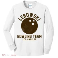 Lebowski Bowling Team Los Angeles Kids Long Sleeve Shirt thumb 0