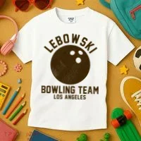 Lebowski Bowling Team Los Angeles Kids T-Shirt thumb 3