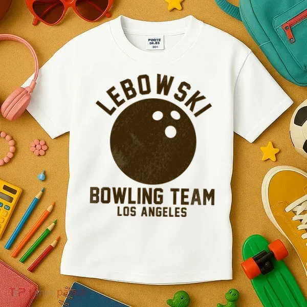 Lebowski Bowling Team Los Angeles Kids T-Shirt