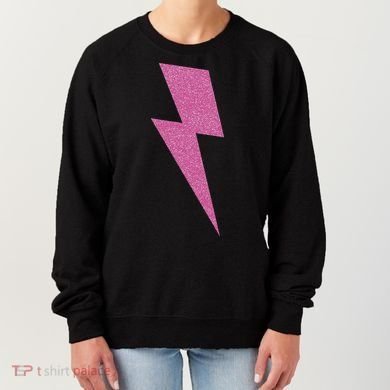 Lightning Bolt Thunder Design Women's Sweatshirt