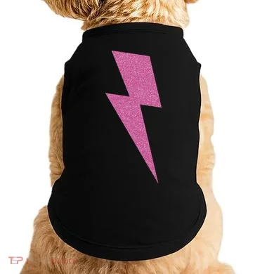 Lightning Bolt Thunder Design Doggie Tank