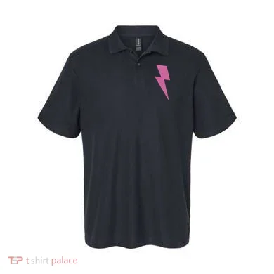 Lightning Bolt Thunder Design Polo