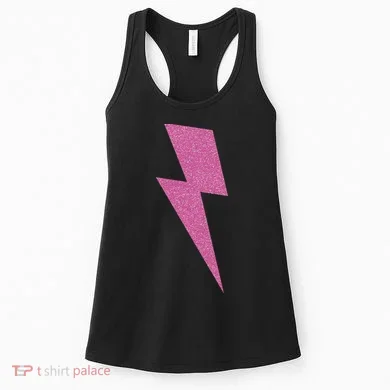 Lightning Bolt Thunder Design Women's Tank Top