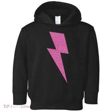 Lightning Bolt Thunder Design Toddler Hoodie