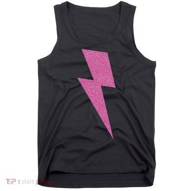 Lightning Bolt Thunder Design Tank Top