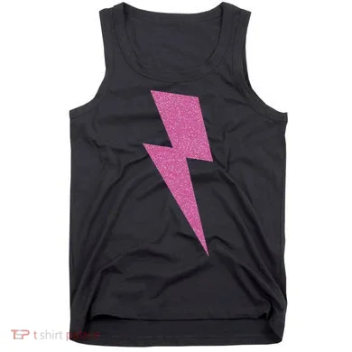 Lightning Bolt Thunder Design Tank Top