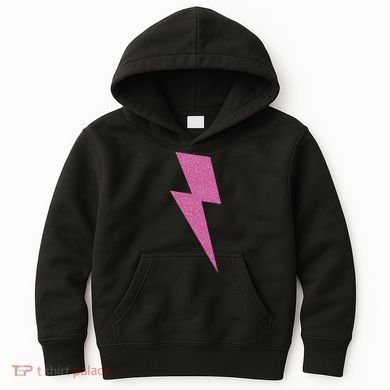 Lightning Bolt Thunder Design Kids Hoodie