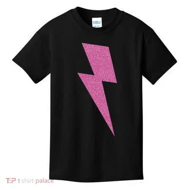 Lightning Bolt Thunder Design Kids T-Shirt