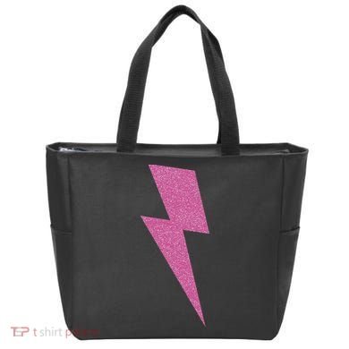 Lightning Bolt Thunder Design Tote Bag