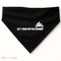 Lyriclyfe Born To Be Wild USA-Made Doggie Bandana thumb 0