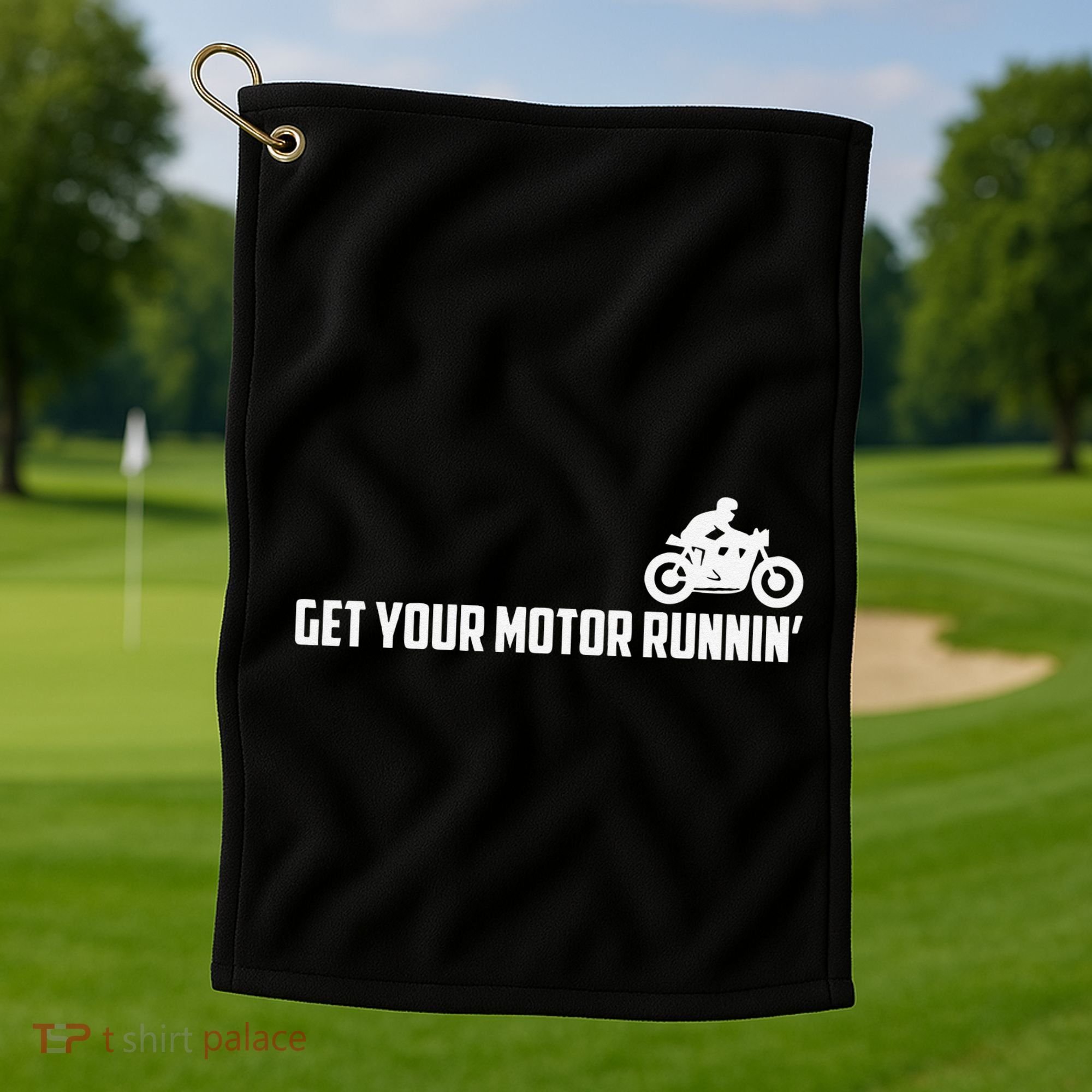 Lyriclyfe Born To Be Wild Golf Towel